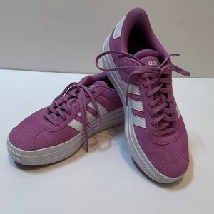 Adidas Women's VL Court Platform Sneaker Size 8